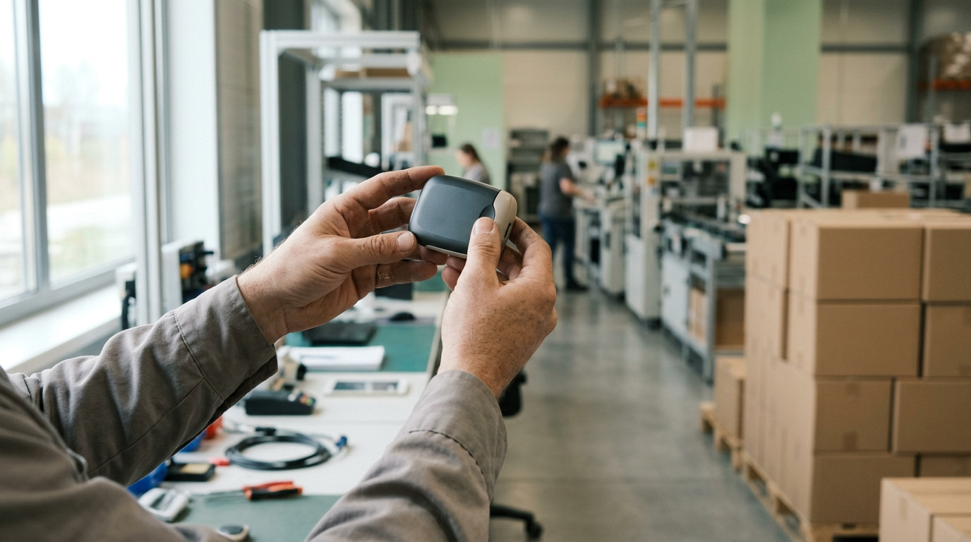 Product inspection on a factory floor